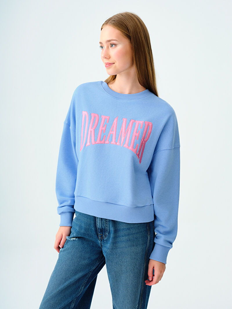 Oversize Fit Kadın Sweatshirt