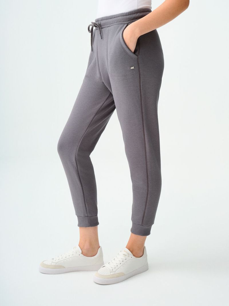 Kadın Antrasit Jogger Fit Eşofman Altı