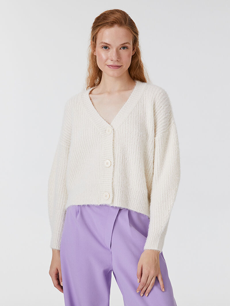 Loose Fit Kadın Hırka