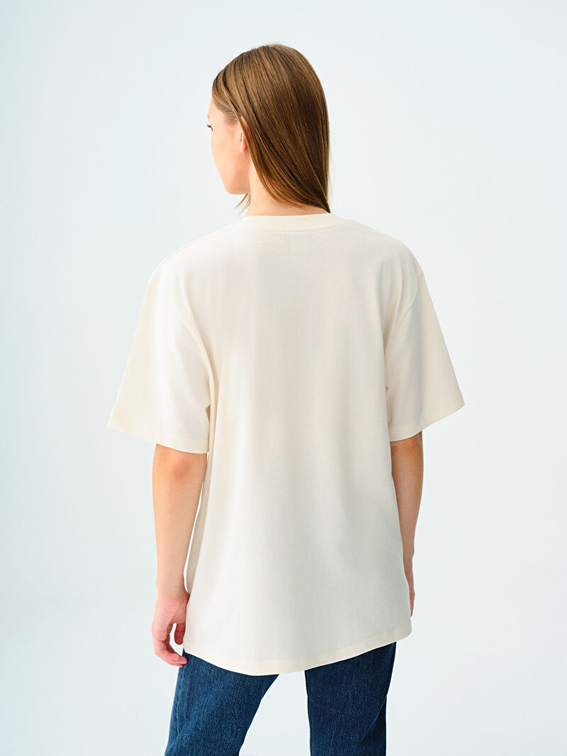 Oversize Fit Kadın Tshirt K.kol