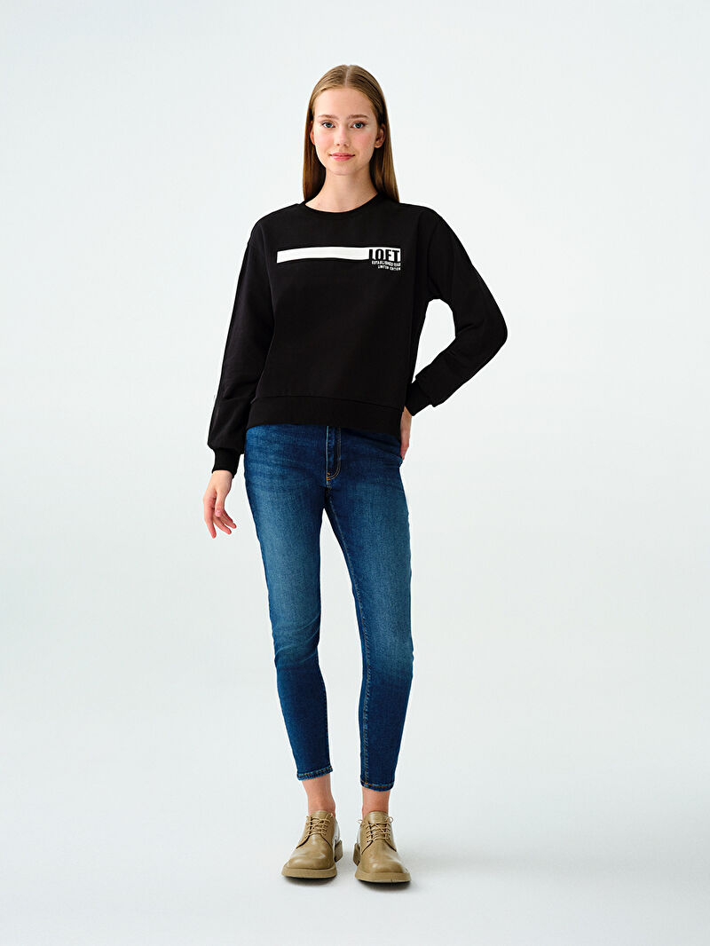 Regular Fit Kadın Sweatshirt