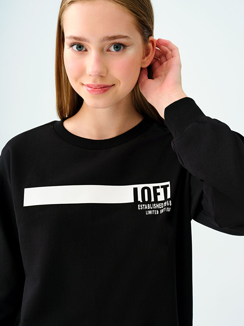 Regular Fit Kadın Sweatshirt