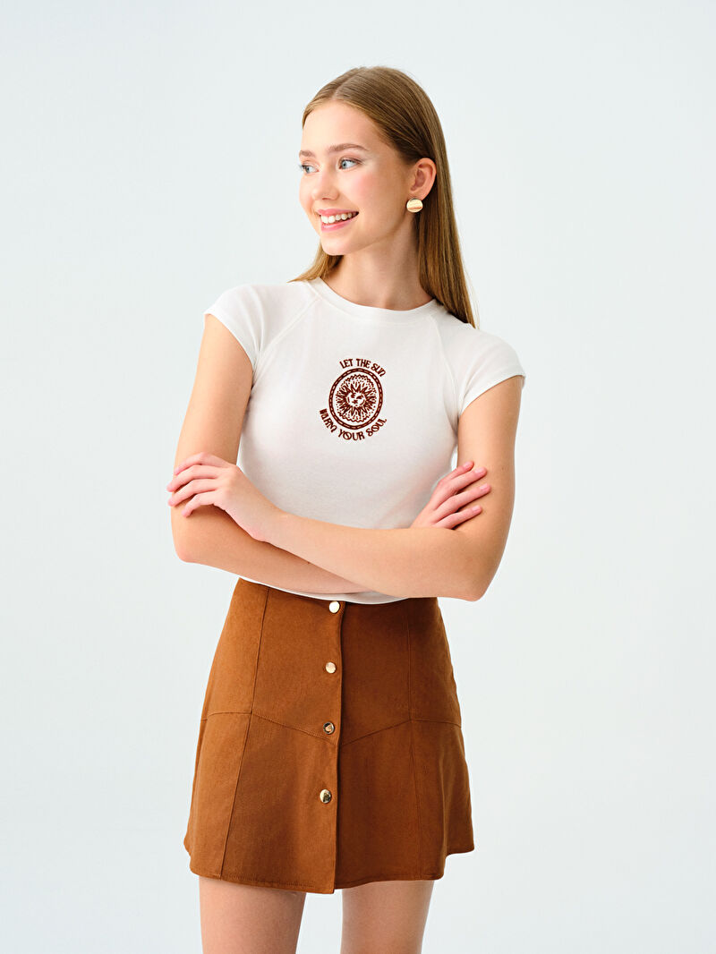 Fitted Kadın Tshirt K.kol