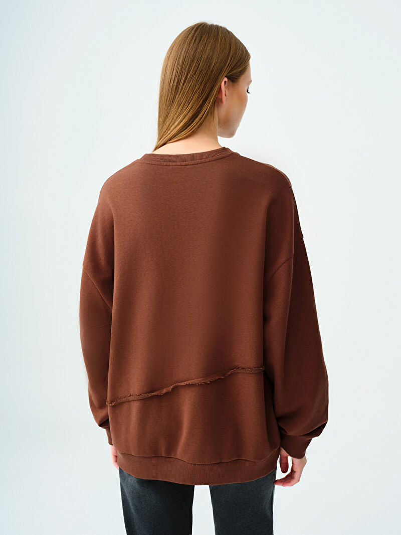 Oversize Kadın Sweatshirt
