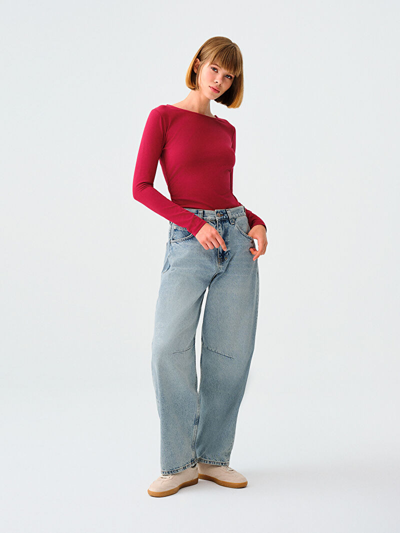 Fitted Kadın Tshirt U.kol