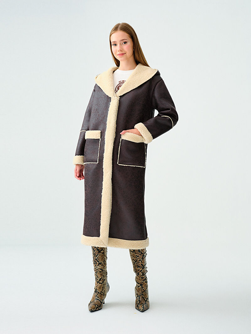 Loose Fit Kadın Kaban