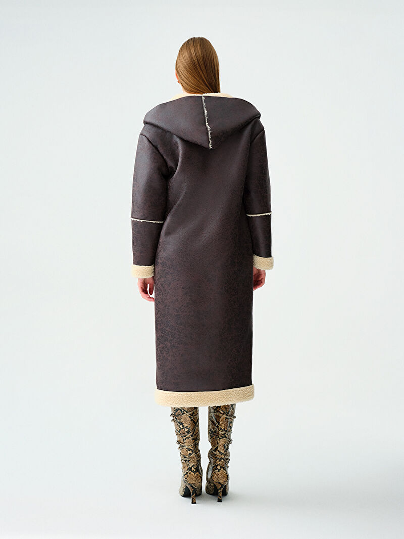 Loose Fit Kadın Kaban