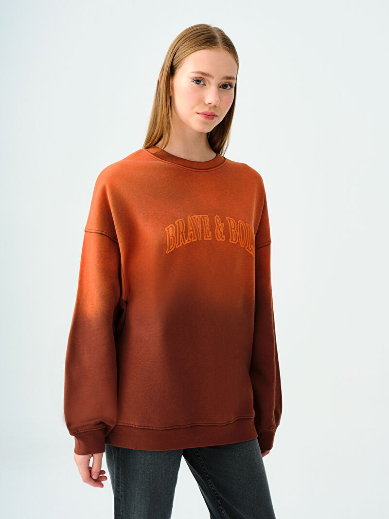 Relax Fit Kadın Sweatshirt