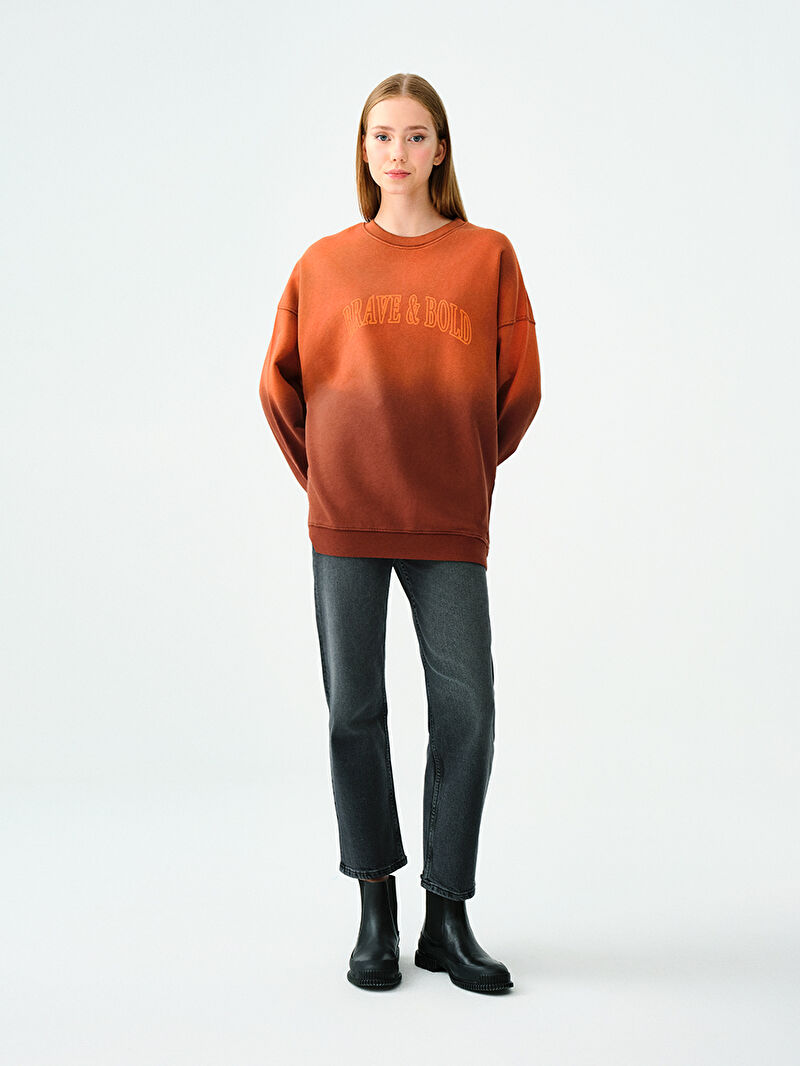 Relax Fit Kadın Sweatshirt