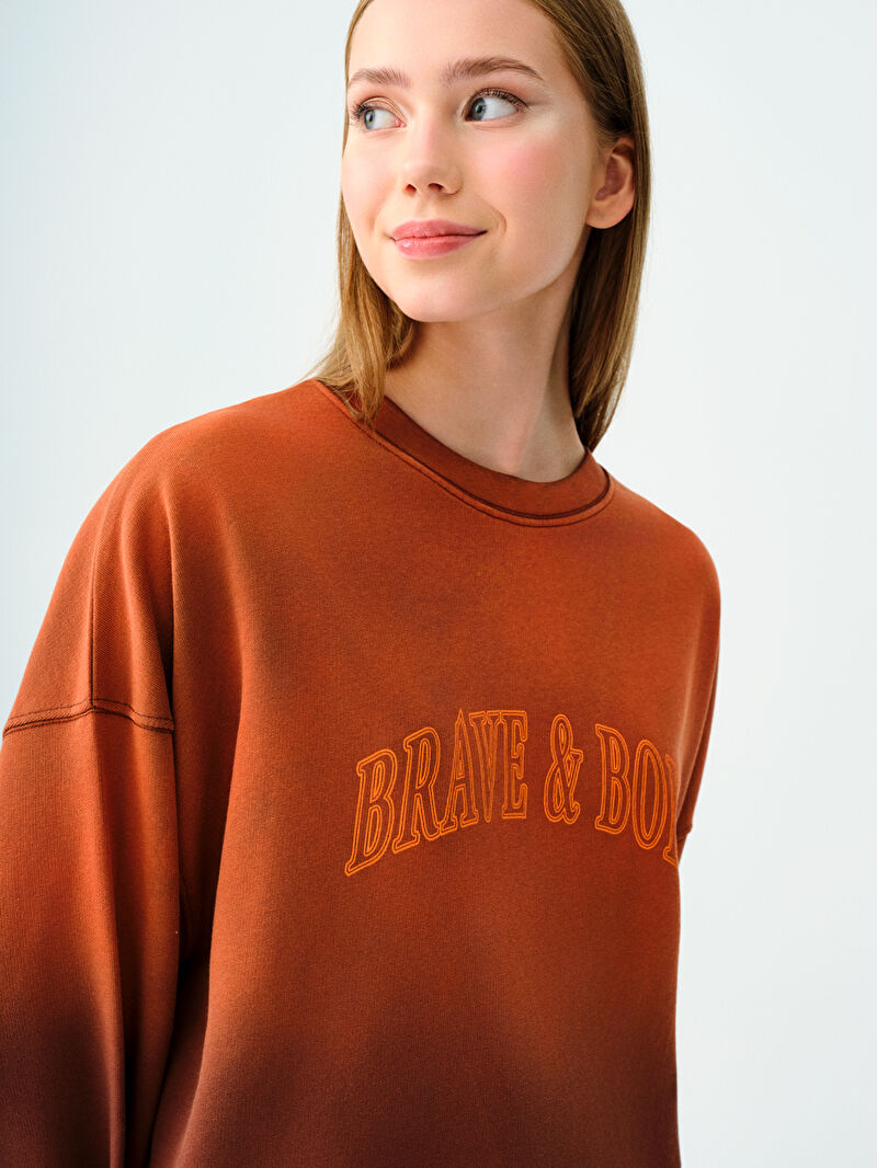 Relax Fit Kadın Sweatshirt