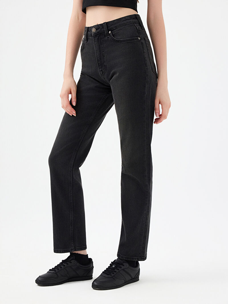 Comfort Straight Comfort Fit Kadın Pantolon