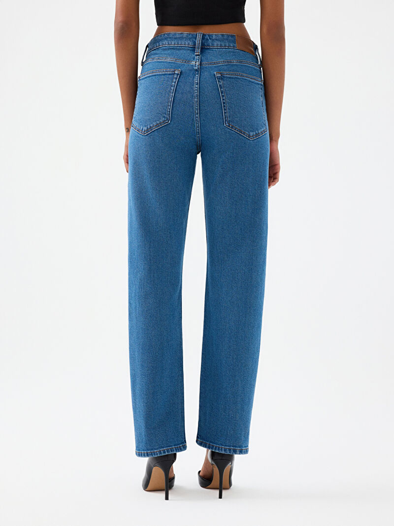 Comfort Straight Comfort Fit Kadın Pantolon