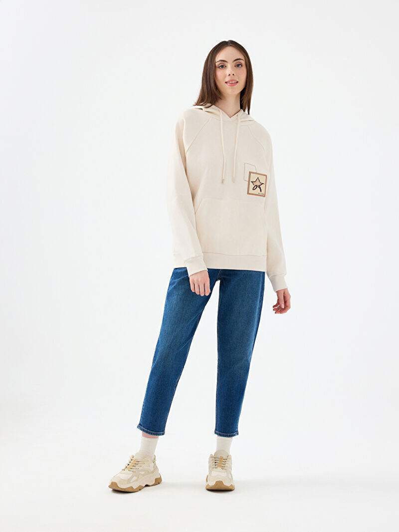 Mom Slim Fit Kadın Pantolon