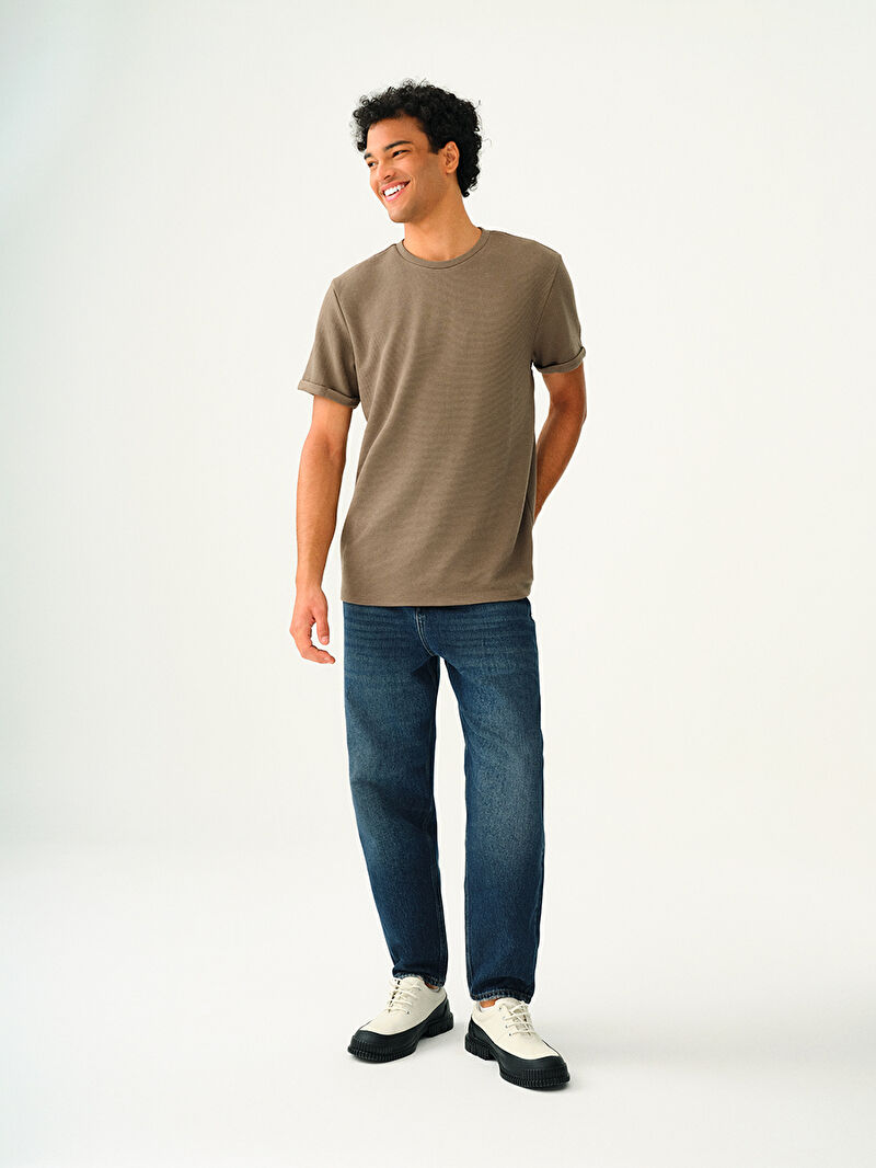 Regular Fit Erkek Tshirt K.kol