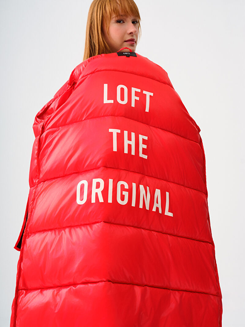 Loose Fit Kadın Kaban