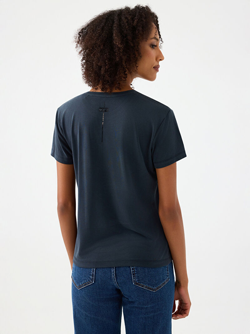 Slim Fit Kadın Tshirt K.kol