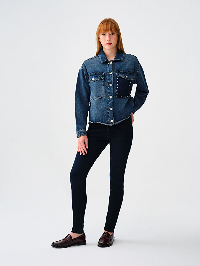 Oversize Fit Kadın Ceket