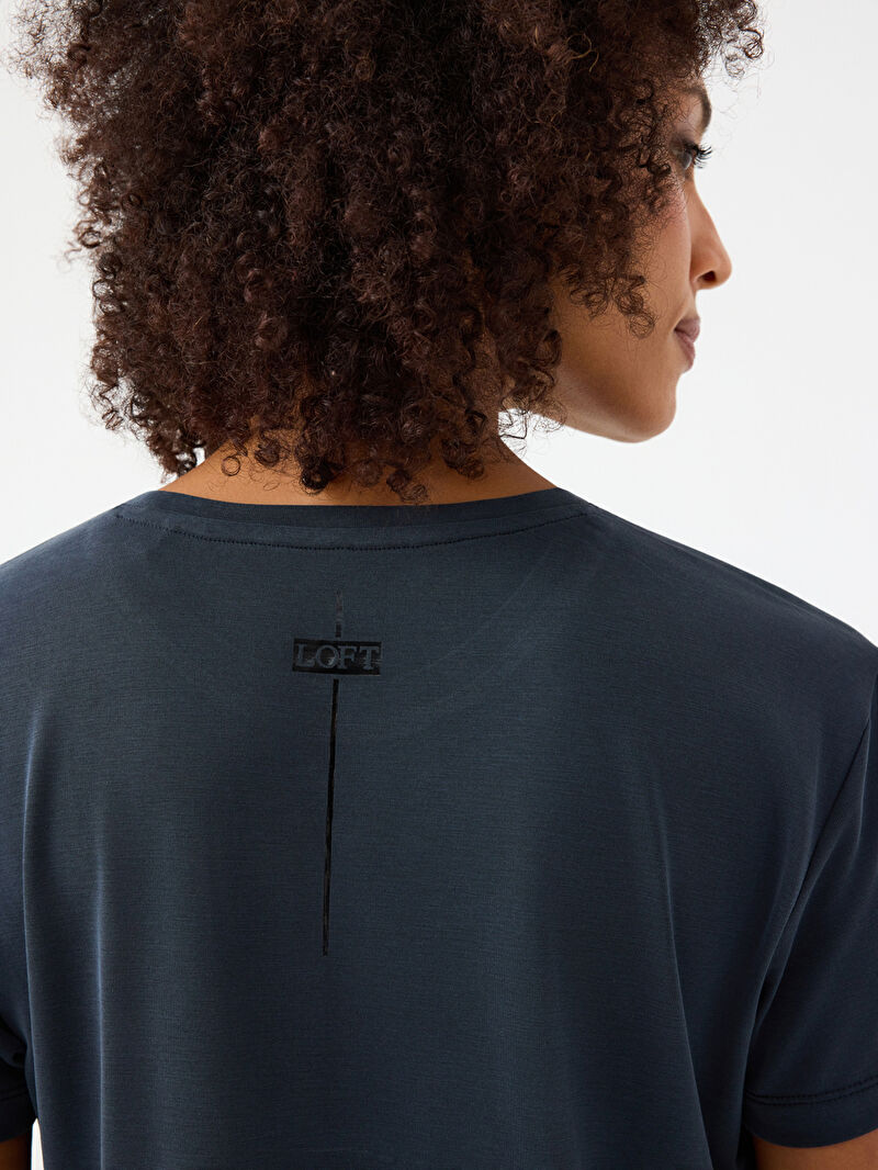 Slim Fit Kadın Tshirt K.kol