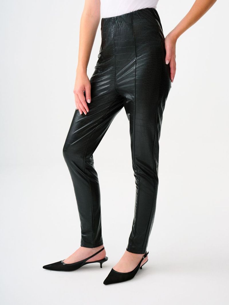 Kadın Siyah Dar Paça Yüksek Bel Skinny Tayt