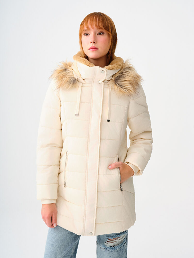 Regular Fit Kadın Kaban