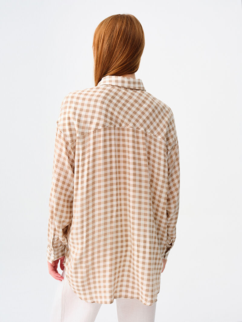 Loose Fit Kadın Gömlek U.kol