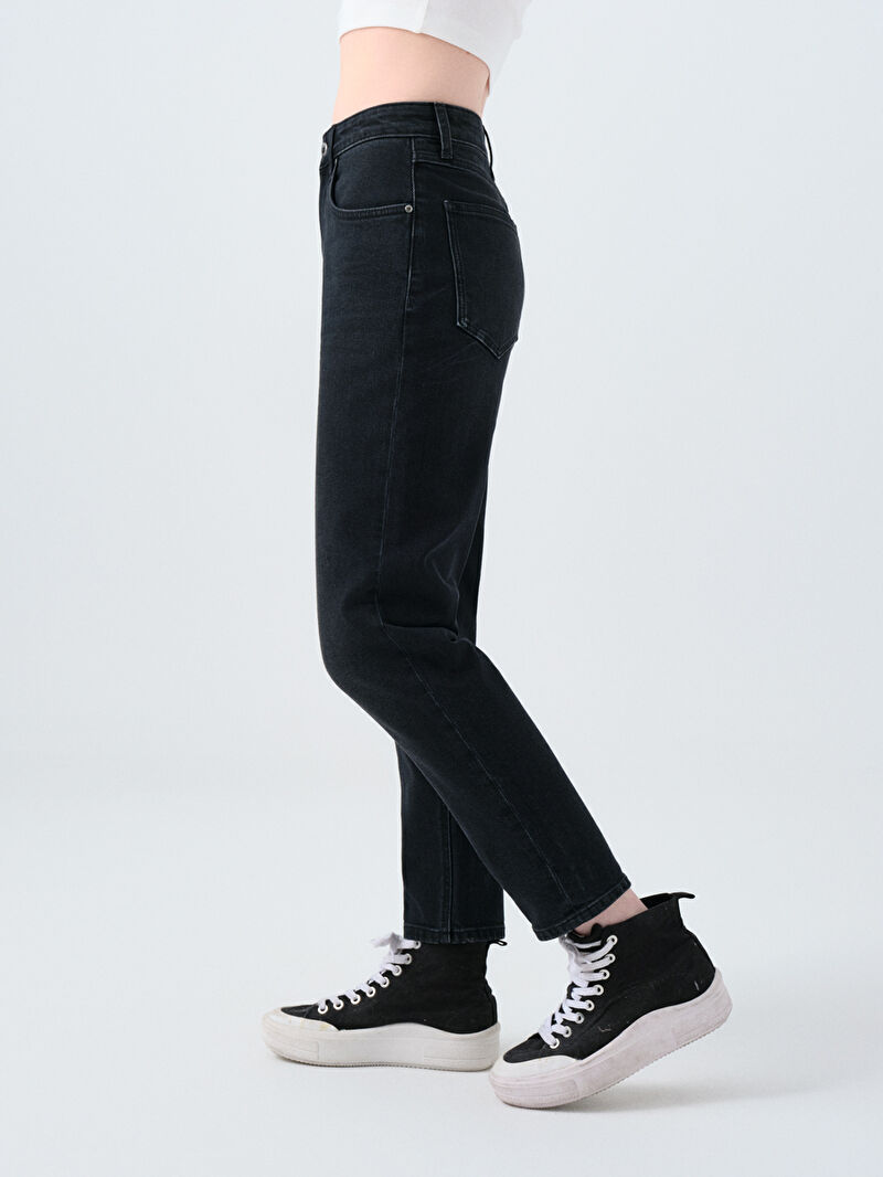 Mom Slim Fit Kadın Pantolon