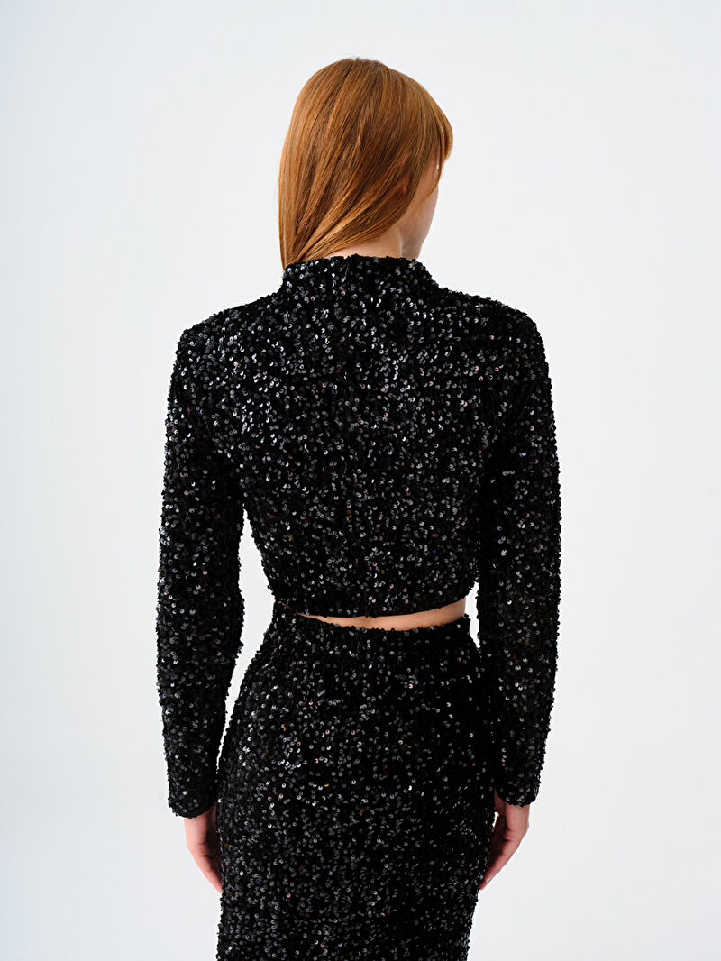 Slim Fit Kadın Bluz U.kol