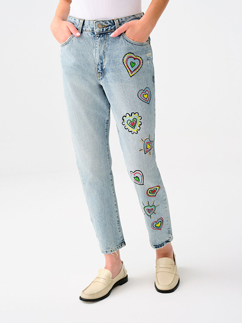 Mom Regular Fit Kadın Pantolon