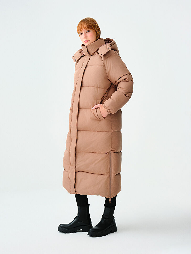 Loose Fit Kadın Kaban