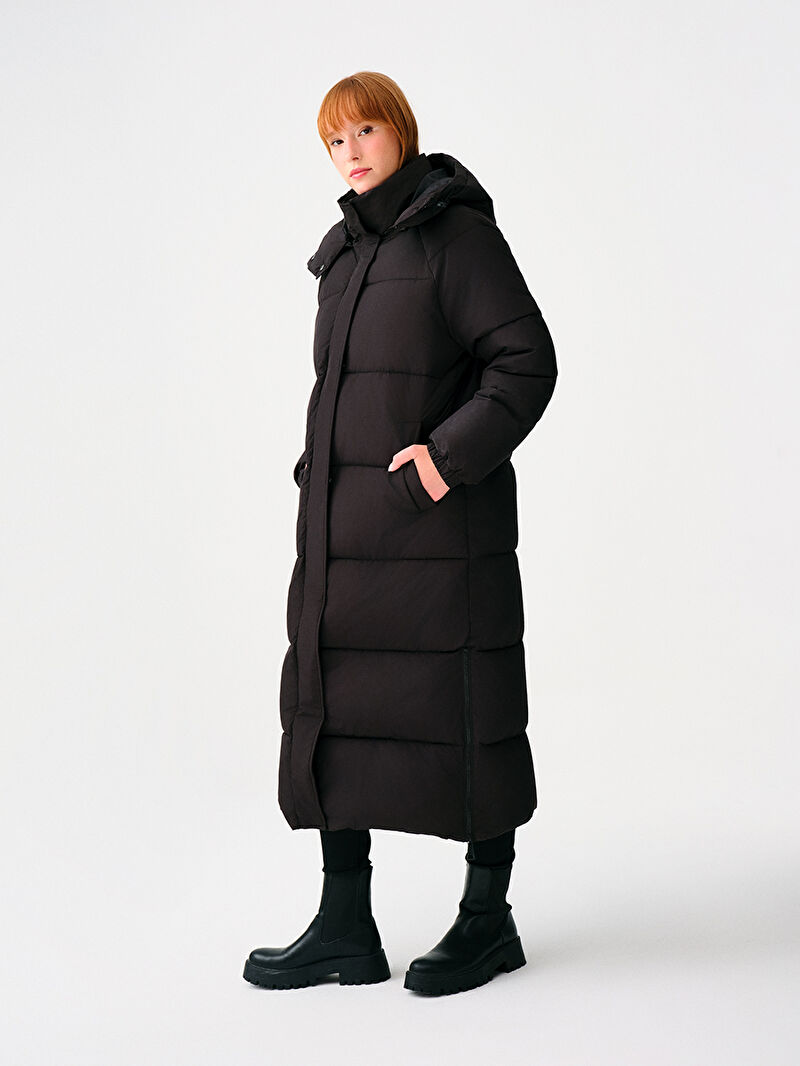 Loose Fit Kadın Kaban