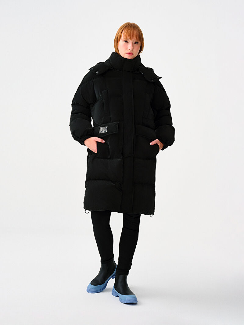 Loose Fit Kadın Mont