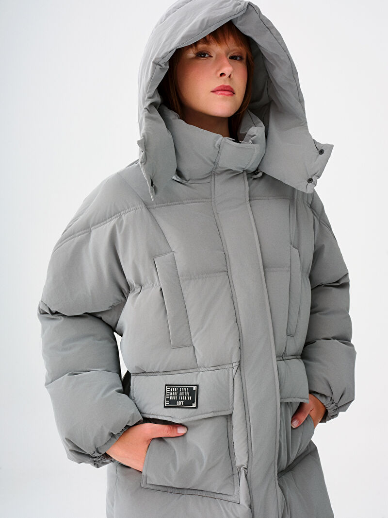 Loose Fit Kadın Mont