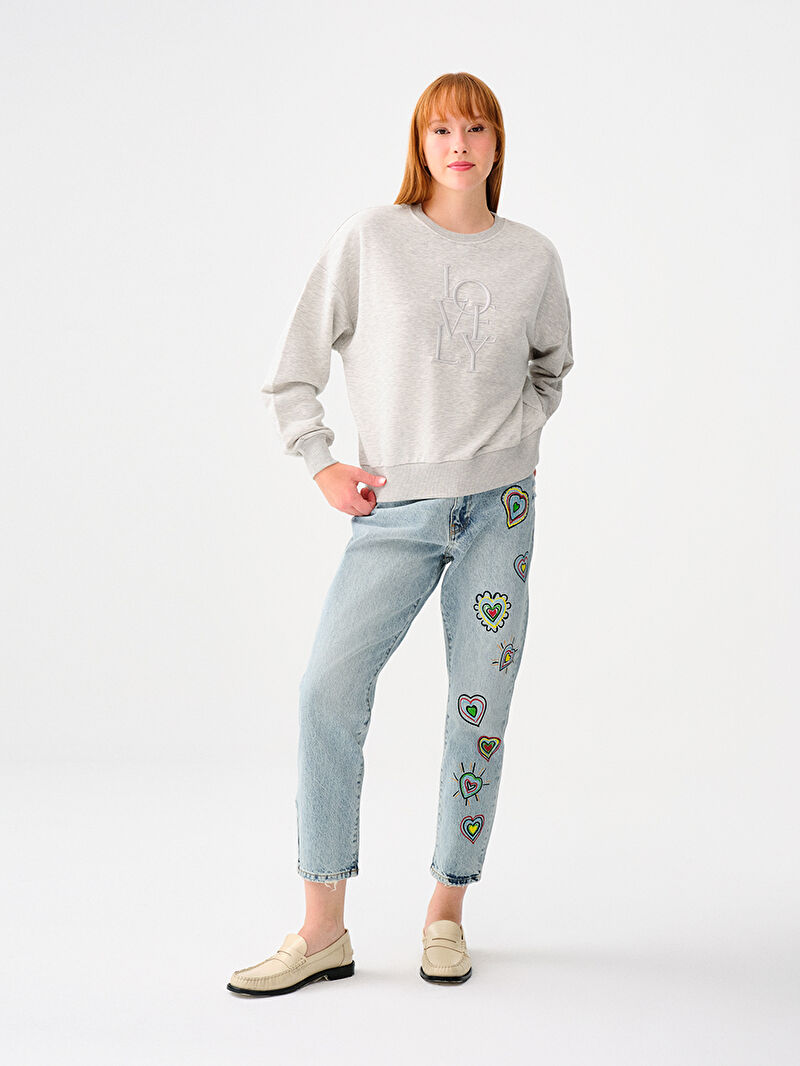 Regular Fit Kadın Sweatshirt