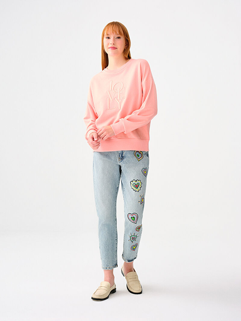 Regular Fit Kadın Sweatshirt