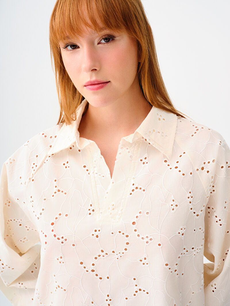 Oversize Kadın Bluz U.kol