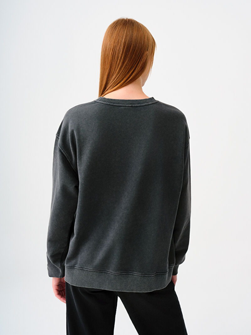Loose Fit Kadın Sweatshirt