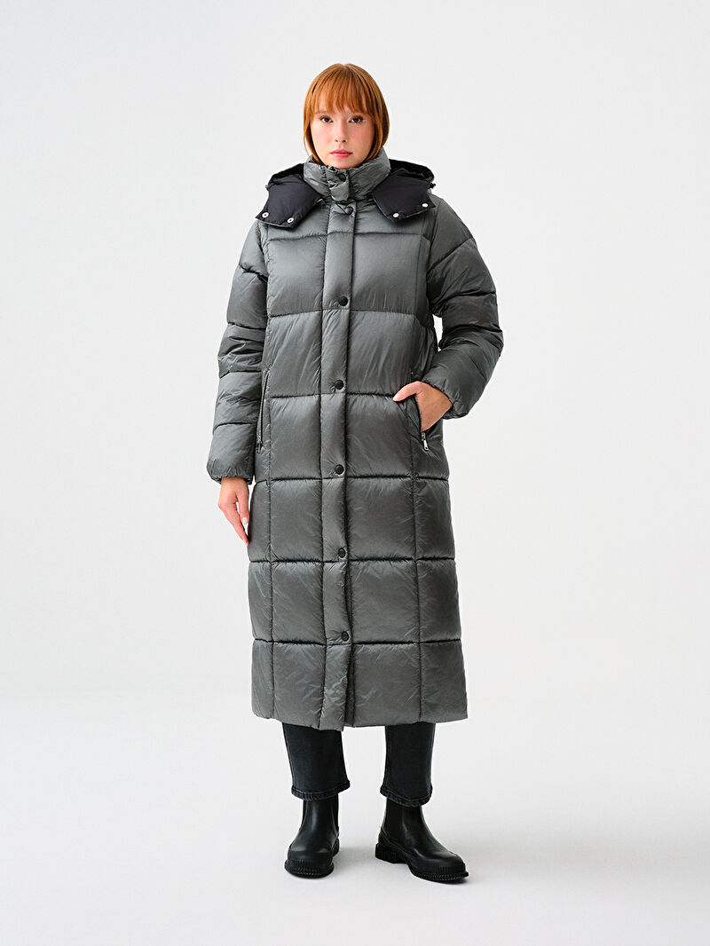 Loose Fit Kadın Kaban