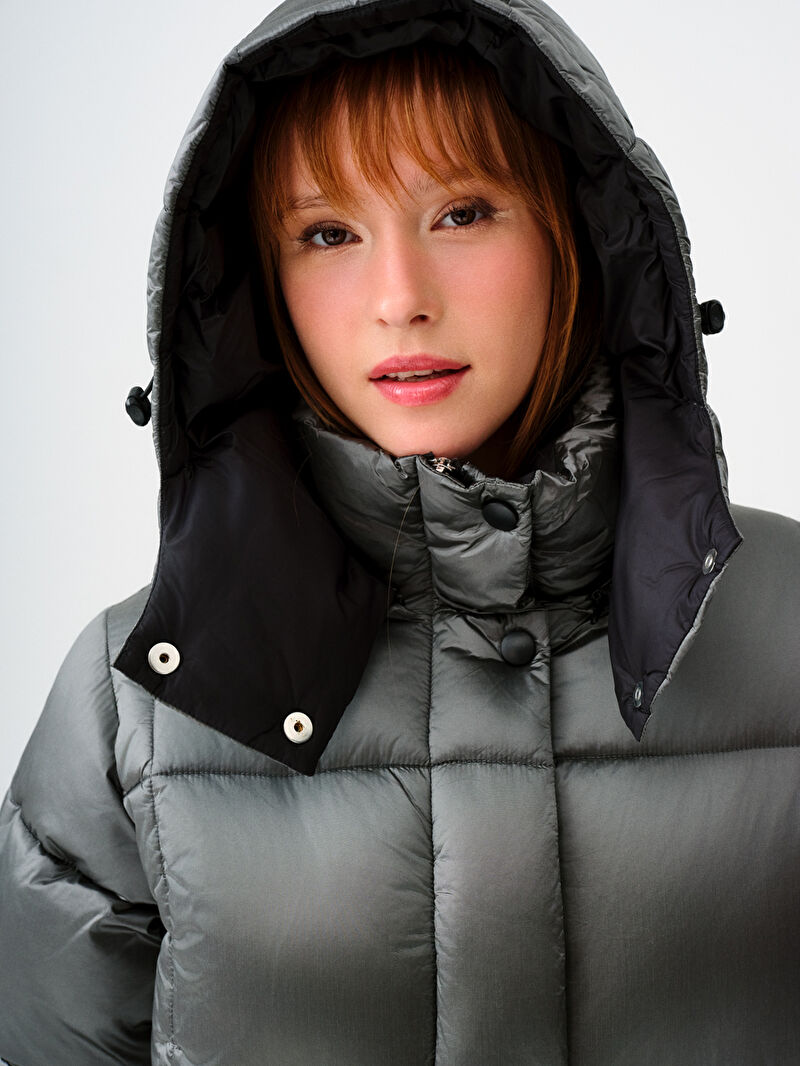 Loose Fit Kadın Kaban