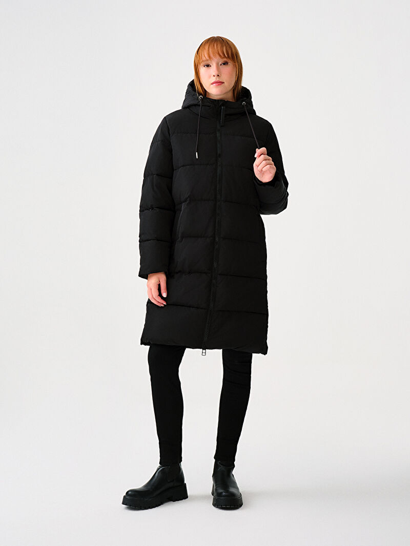 Loose Fit Kadın Mont