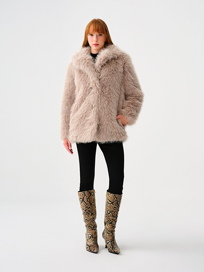 Loose Fit Kadın Mont