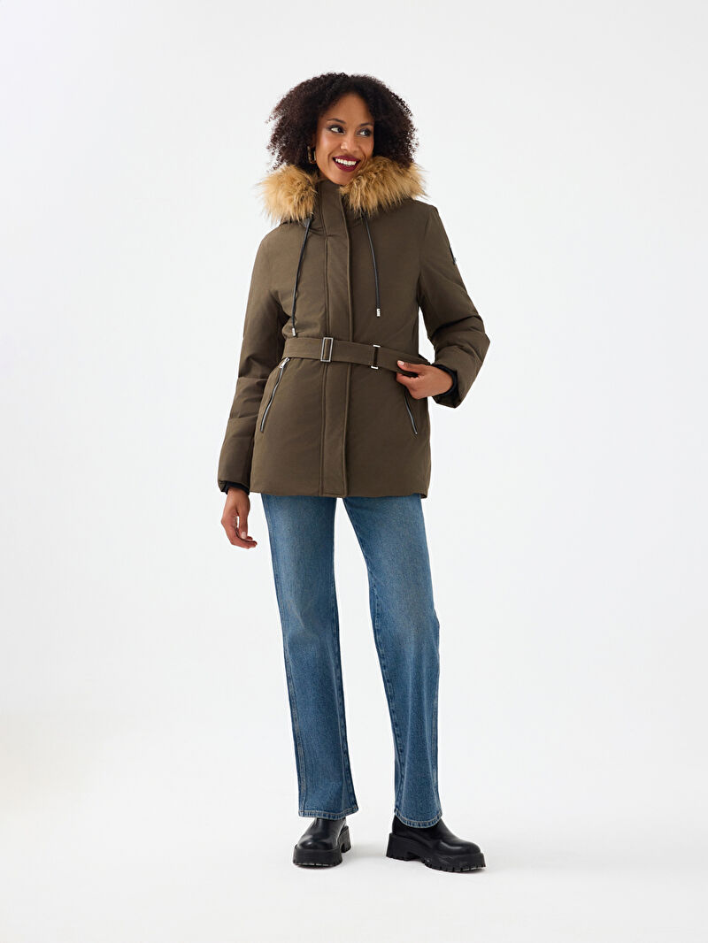 Regular Fit Kadın Kaban