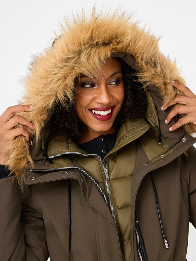 Regular Fit Kadın Kaban