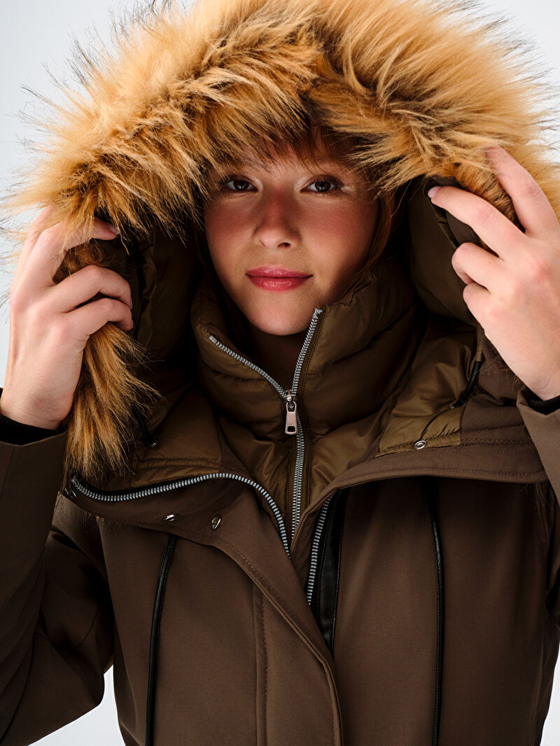 Regular Fit Kadın Kaban