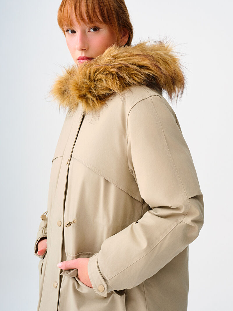 Regular Fit Kadın Mont