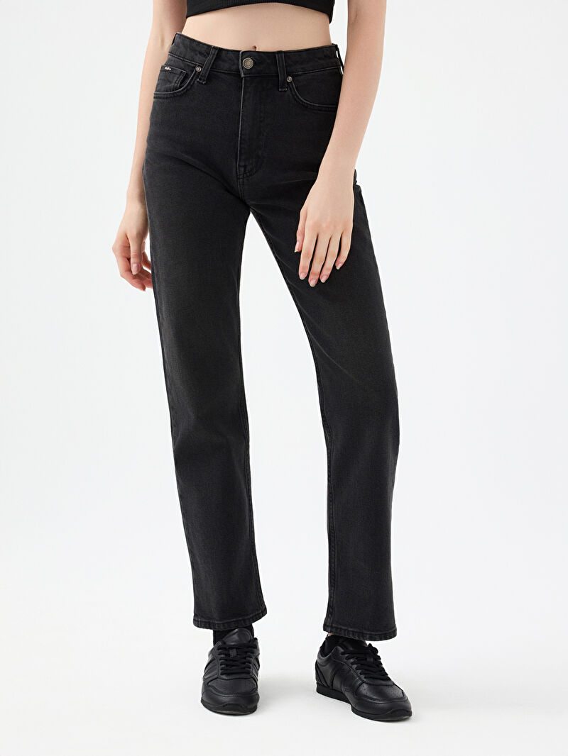 Comfort Straight Comfort Fit Kadın Pantolon