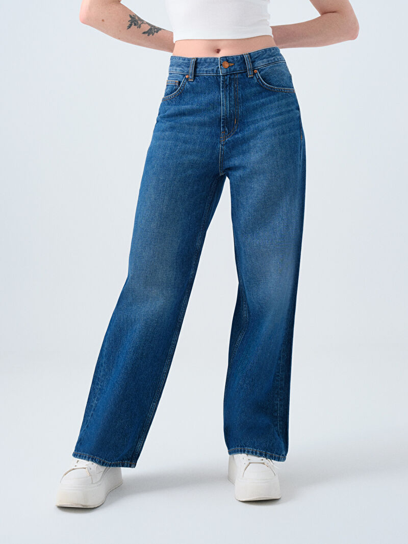 Wide Leg Regular Fit Kadın Pantolon