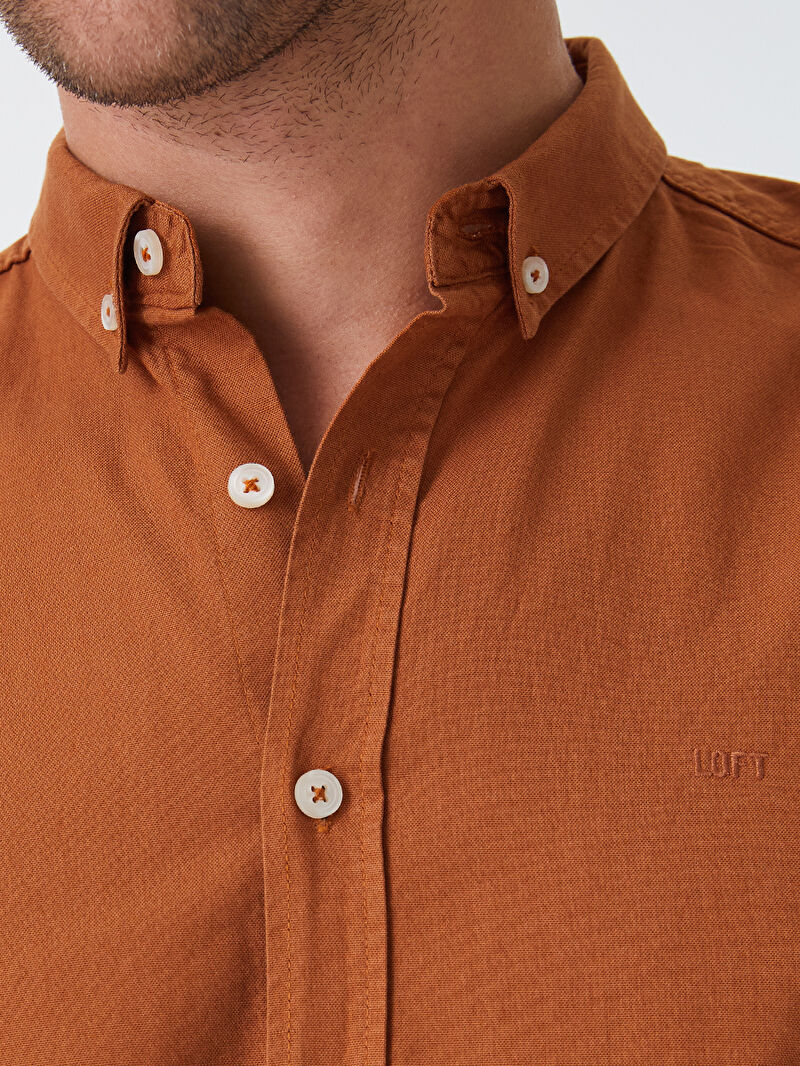 Regular Fit Erkek Gömlek U.kol