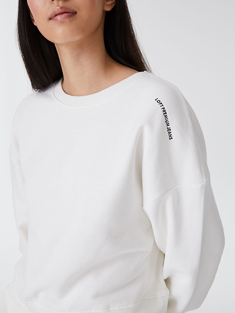 Regular Fit Kadın Sweatshirt