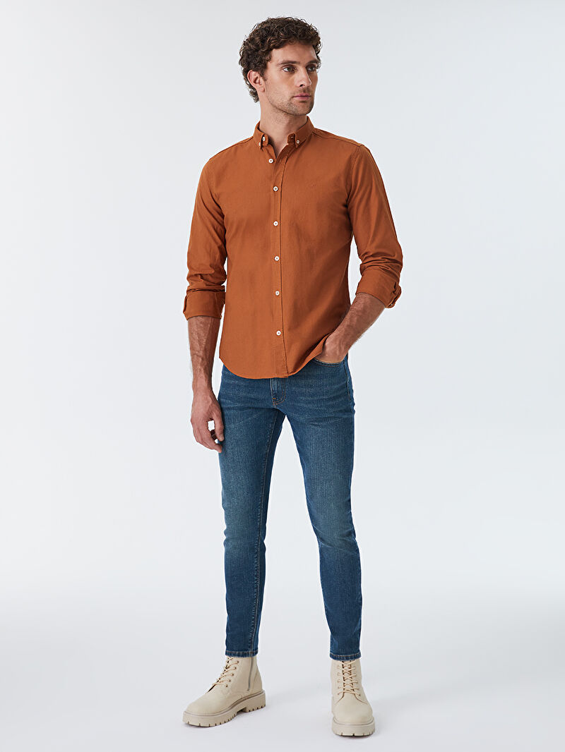 Regular Fit Erkek Gömlek U.kol