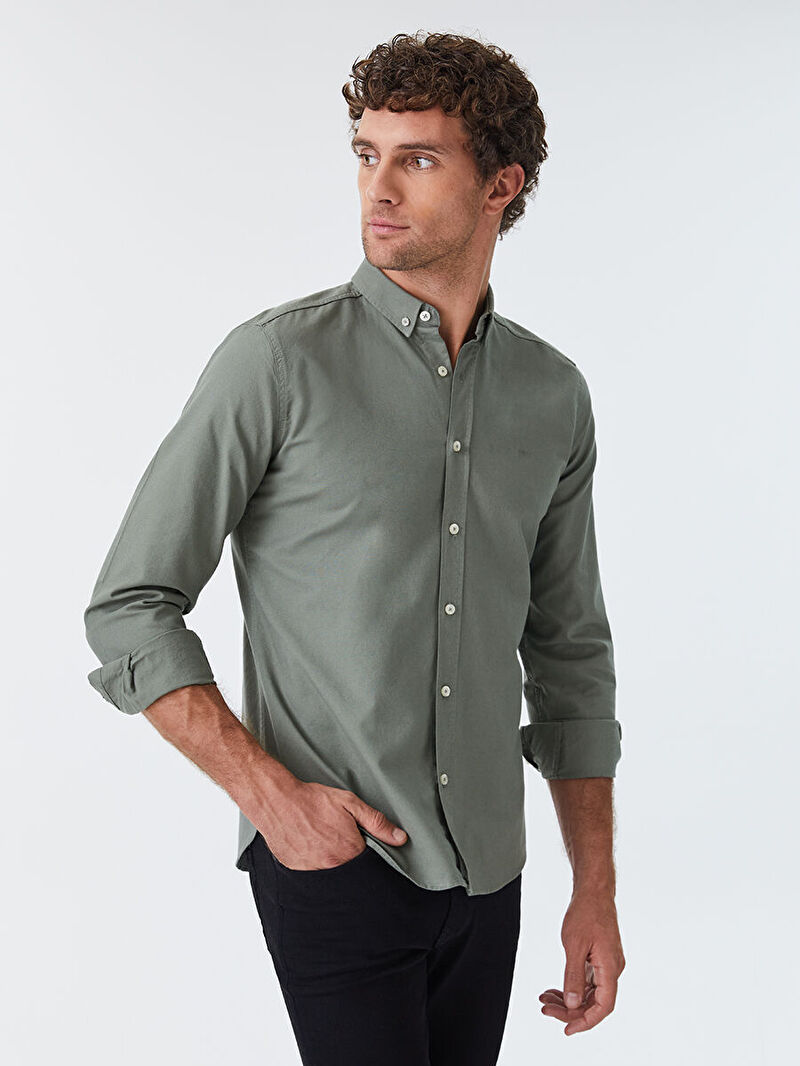 Regular Fit Erkek Gömlek U.kol